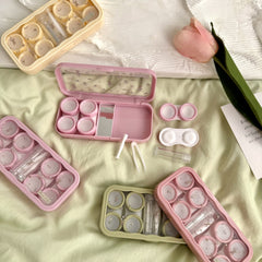 Crushed Tulips Coloured Contact Lens Case