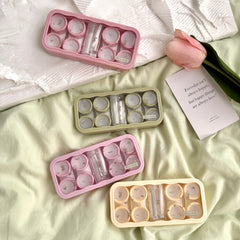 Crushed Tulips Coloured Contact Lens Case