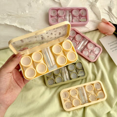 Crushed Tulips Coloured Contact Lens Case