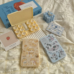 Fluffy Cat Tales Coloured Contact Lens Case