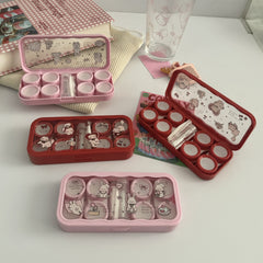 Sweet Bunny Garden Coloured Contact Lens Case