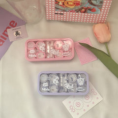 Summer With Cats Coloured Contact Lens Case