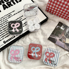 Super Bow Coloured Contact Lens Case