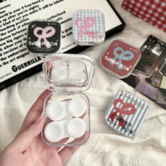 Super Bow Coloured Contact Lens Case