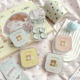 Little Bear Cake Colored Contact Lens Case