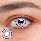 Cosplay Element Pink Prescription Coloured Contact Lenses