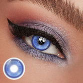 Cosplay Fairy Dark Blue Coloured Contact Lenses