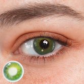 lracema Green Prescription Coloured Contact Lenses