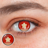 Cosplay Genshin Impact Hutao Red Coloured Contact Lenses