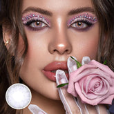 Thetis Mixia Grey Prescription Coloured Contact Lenses