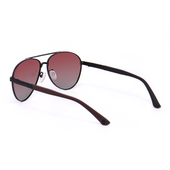 Araceli Aviators Red Sunglasses