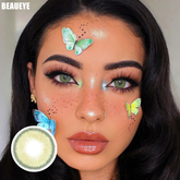 Sorayama Green Coloured Contact Lenses