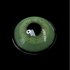 Olivia Mentha Green Coloured Contact Lenses