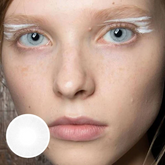 Lemon Hind White Coloured Contact Lenses