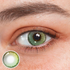 Geralda Green Coloured Contact Lenses