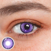Cosplay Butterfly Purple Coloured Contact Lenses
