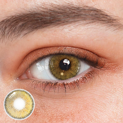 Marble Hazel Brown Coloured Contact Lenses