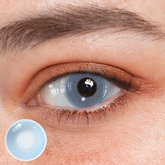 Cosplay Fluorescent Blue Coloured Contact Lenses