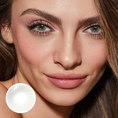 Hidrocor CRISTAL Gray Prescription Coloured Contact Lenses