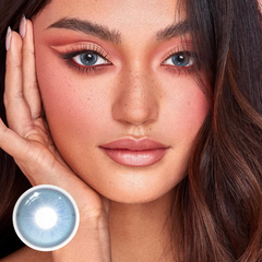 Doris Blue Colored Contact Lenses
