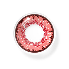 Cosplay Queen Dark Pink Coloured Contact Lenses