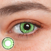 Cosplay Queen Light Green Coloured Contact Lenses