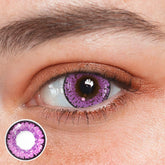 Cosplay Queen Purple Coloured Contact Lenses