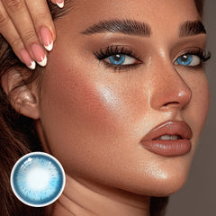 Deema Blue Coloured Contact Lenses