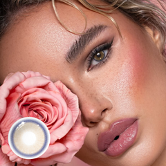 Neala Brown Prescription Coloured Contact Lenses