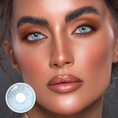 Mule Blue Coloured Contact Lenses