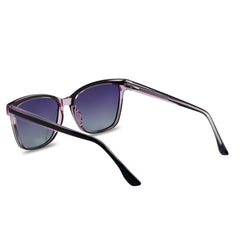 Nair Rectangle Purple Sunglasses