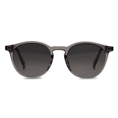 Katie Retro Round Silver Sunglasses