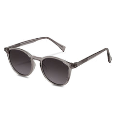 Katie Retro Round Silver Sunglasses