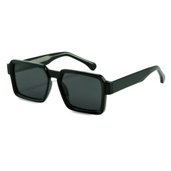 Julianne Rectangle Black Sunglasses
