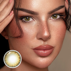 Pro Hazel Brown Coloured Contact Lenses