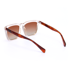 Brenda Retro Square Yellow Sunglasses