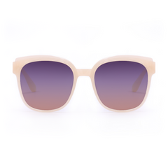 Rosario Retro Squared Pink Sunglasses