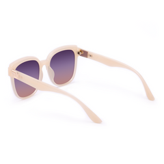 Rosario Retro Squared Pink Sunglasses