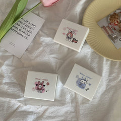 Ins Creative Niche Cute Rabbit Colored Contact Lens Case