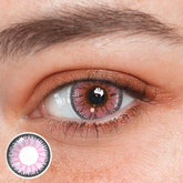 Vega Pink Prescription Coloured Contact Lenses
