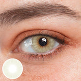 Polar Light Crystal Khaki Prescription Coloured Contact Lenses