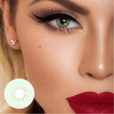 Olivia Mentha Green Coloured Contact Lenses