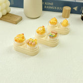 Cartoon Portable Colored Contact Lens Case