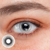 Cosplay Kuro Mime Gray Coloured Contact Lenses