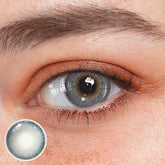 Sapphire Grey Coloured Contact Lenses