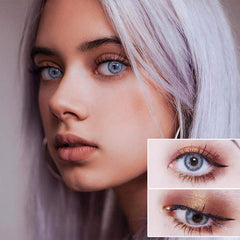 DNA Taylor Blue Gray Prescription Coloured Contact Lenses