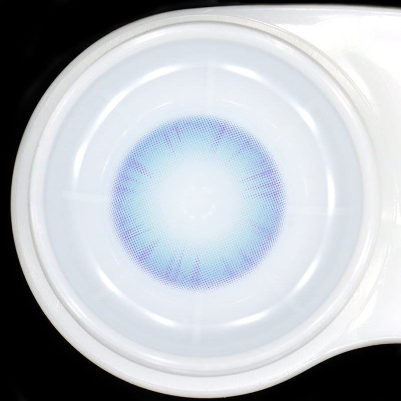 Pure Nature Blue Prescription Coloured Contact Lenses