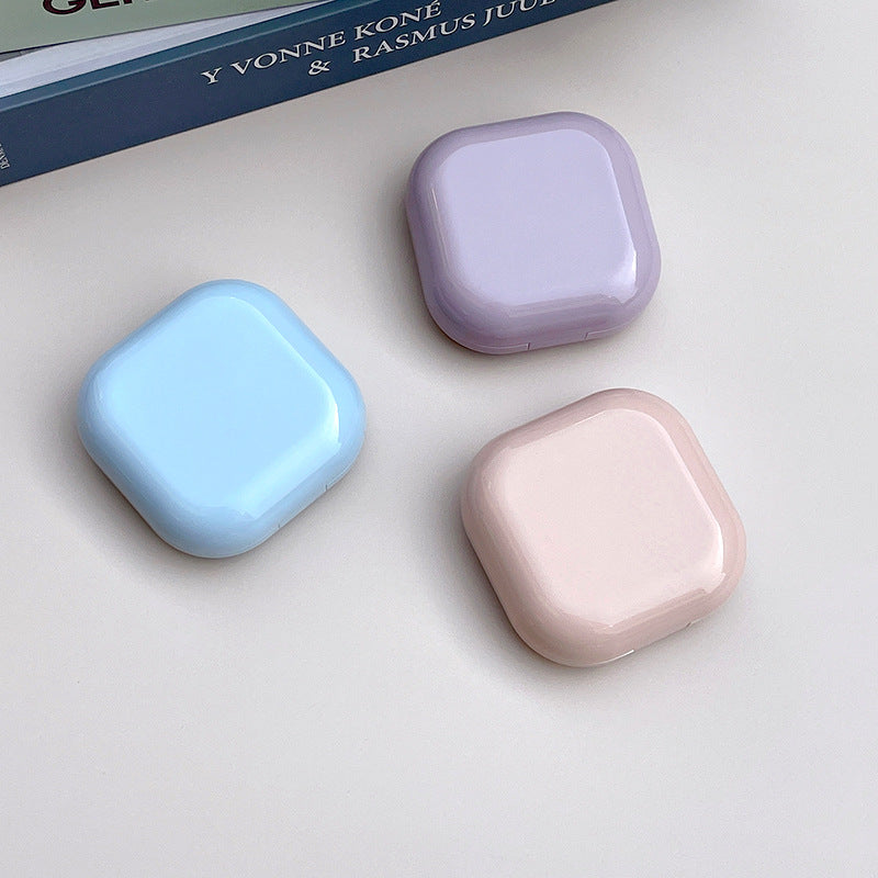 Plain Colored Contact Lens Case