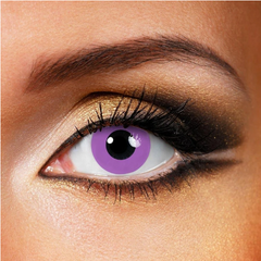 Cosplay Grey violet block Purple Coloured Contact Lenses