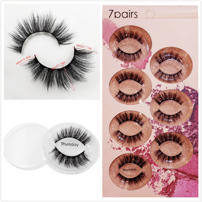 Thursday 7 Piece Mink Hair Eyelashes